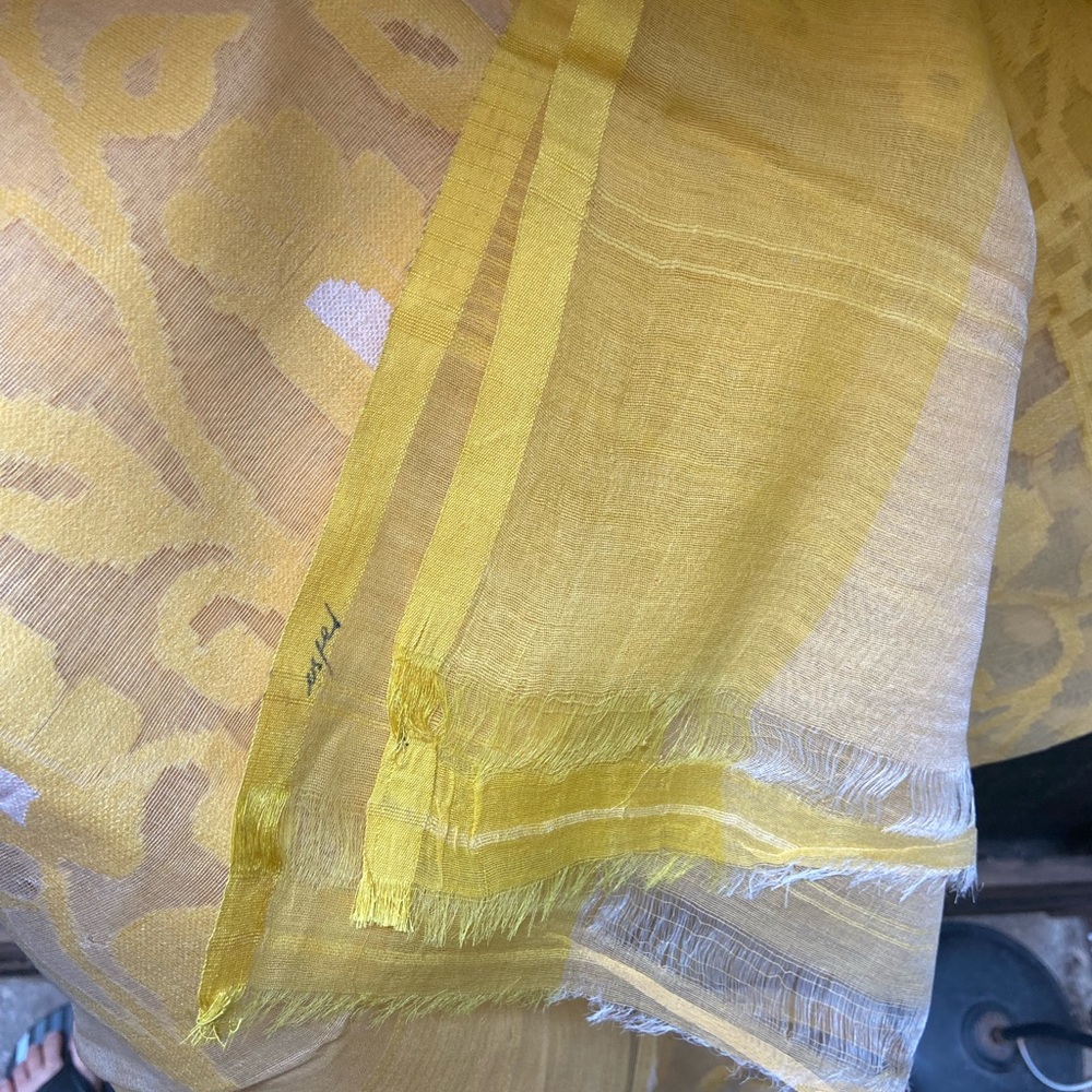 Cotton Saree. 🚨🚨🚨ONLY SAREE - NO BLOUSE ❌❌❌ - Picture 7 of 8